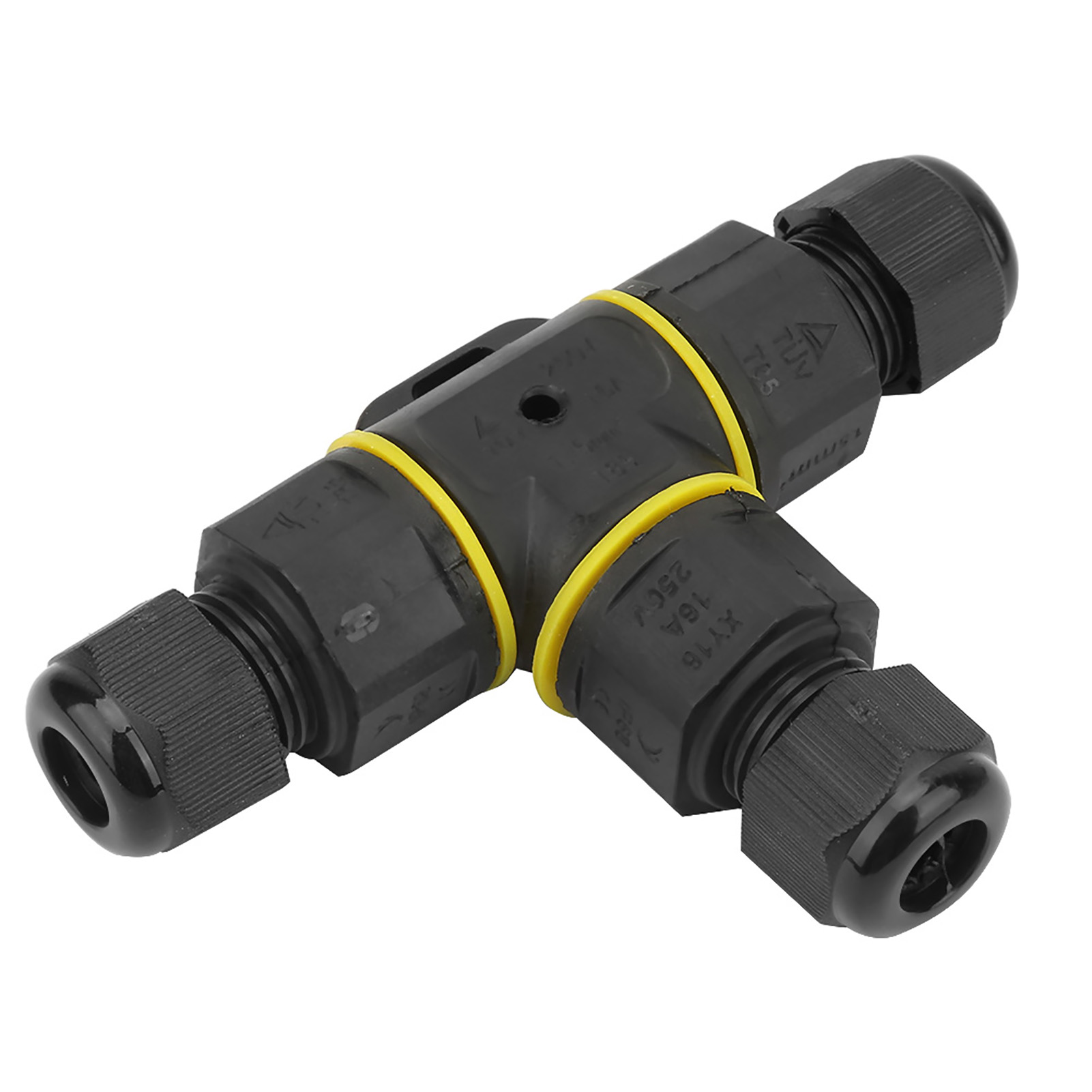 Wasserdichter 3-poliger T-förmiger Stecker (ip68) Für Erdkabel, Anschlussdose Mit Hülse