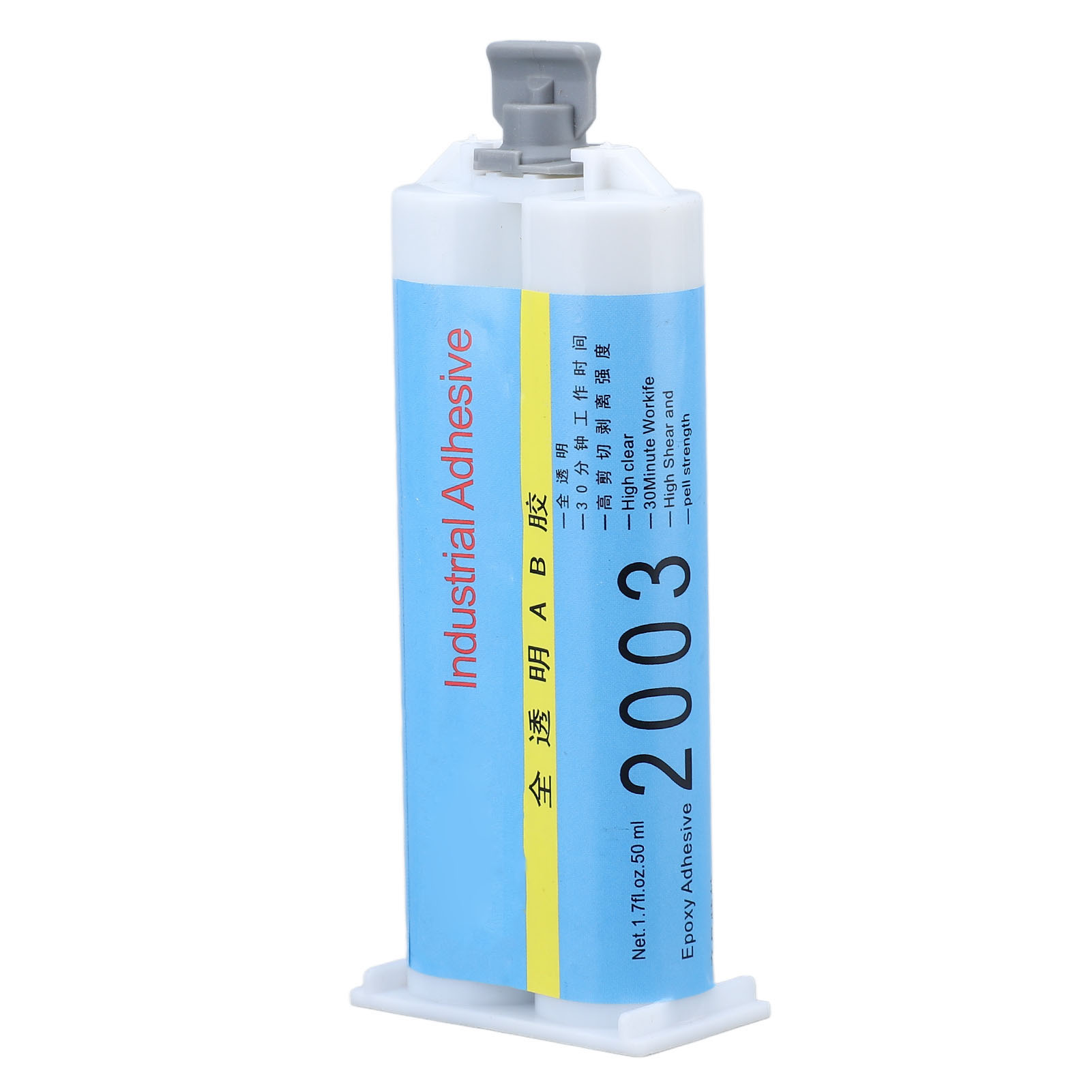 Klares Epoxidharz, Hochviskos, Witterungsbeständiger Klebstoff Für Metall, Glas Und Holz – 50 Ml