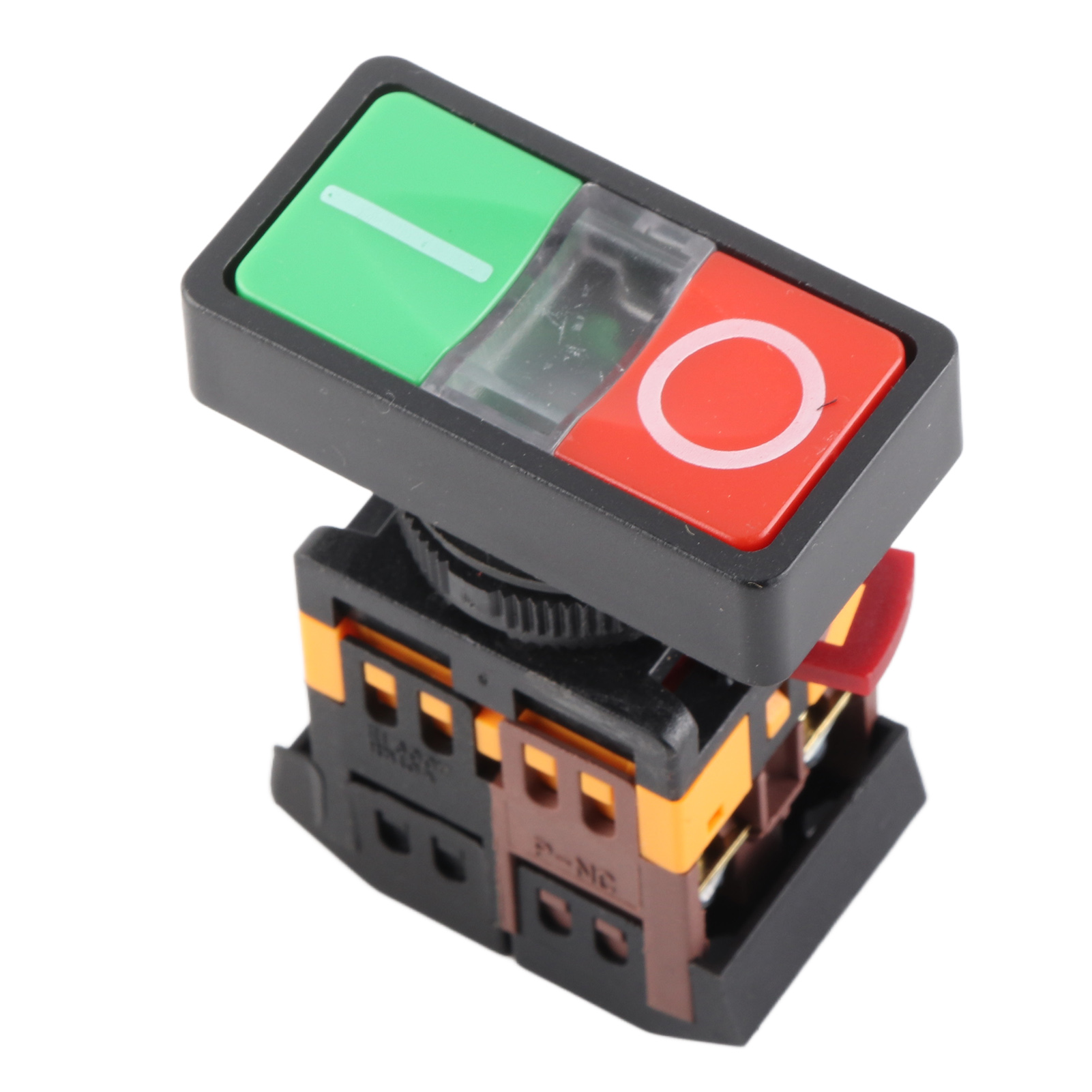 Doppeltaster As-22n Mit Led-anzeige, Öffner/schließer-kontakt, Momentan-ein/aus, 24 V Dc