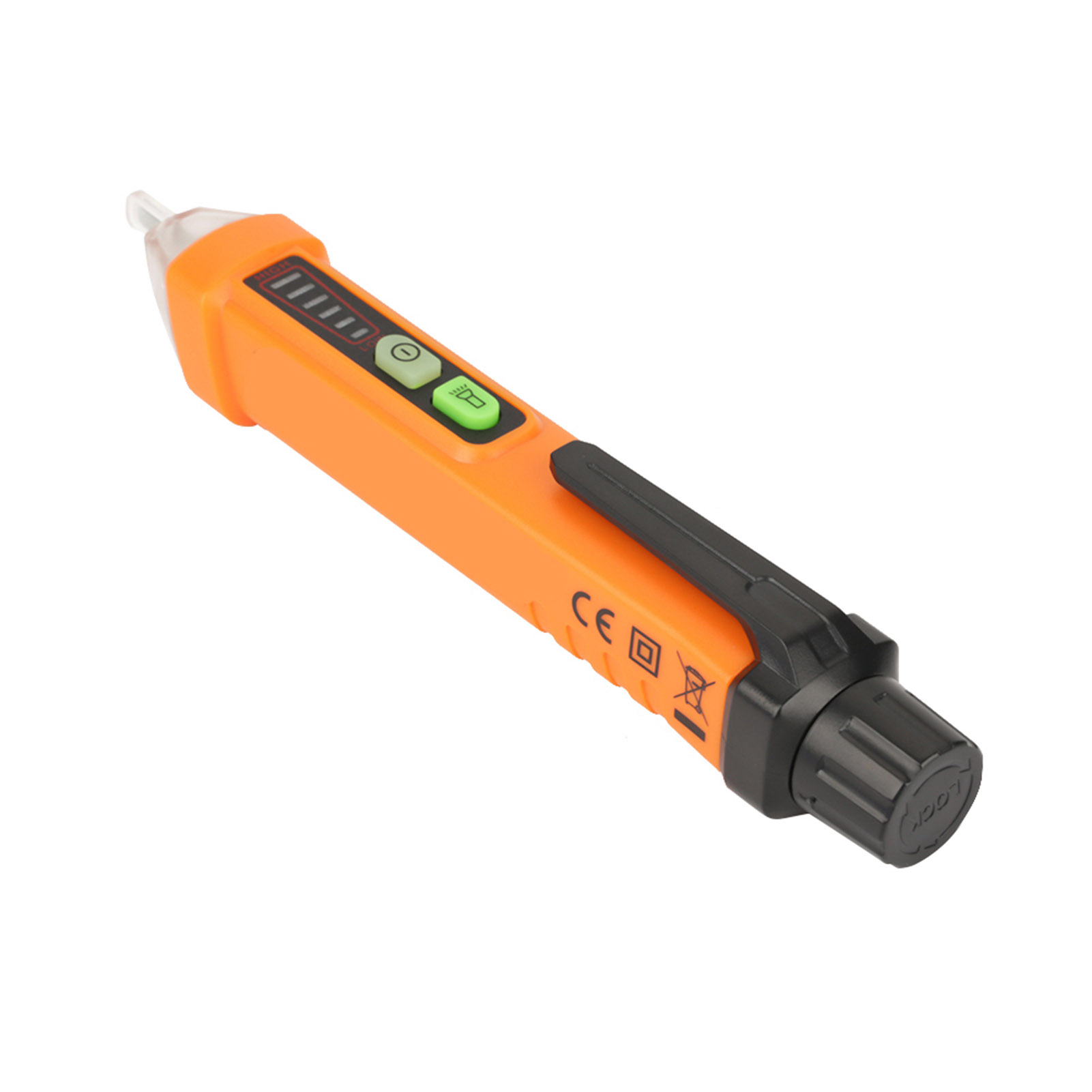 Peakmeter Pm8908c Berührungsloser Spannungsprüfer, Ncv-stromdetektor Mit Led-anzeige, Ac-bereich 12–1000 V, Elektrischer Messstift