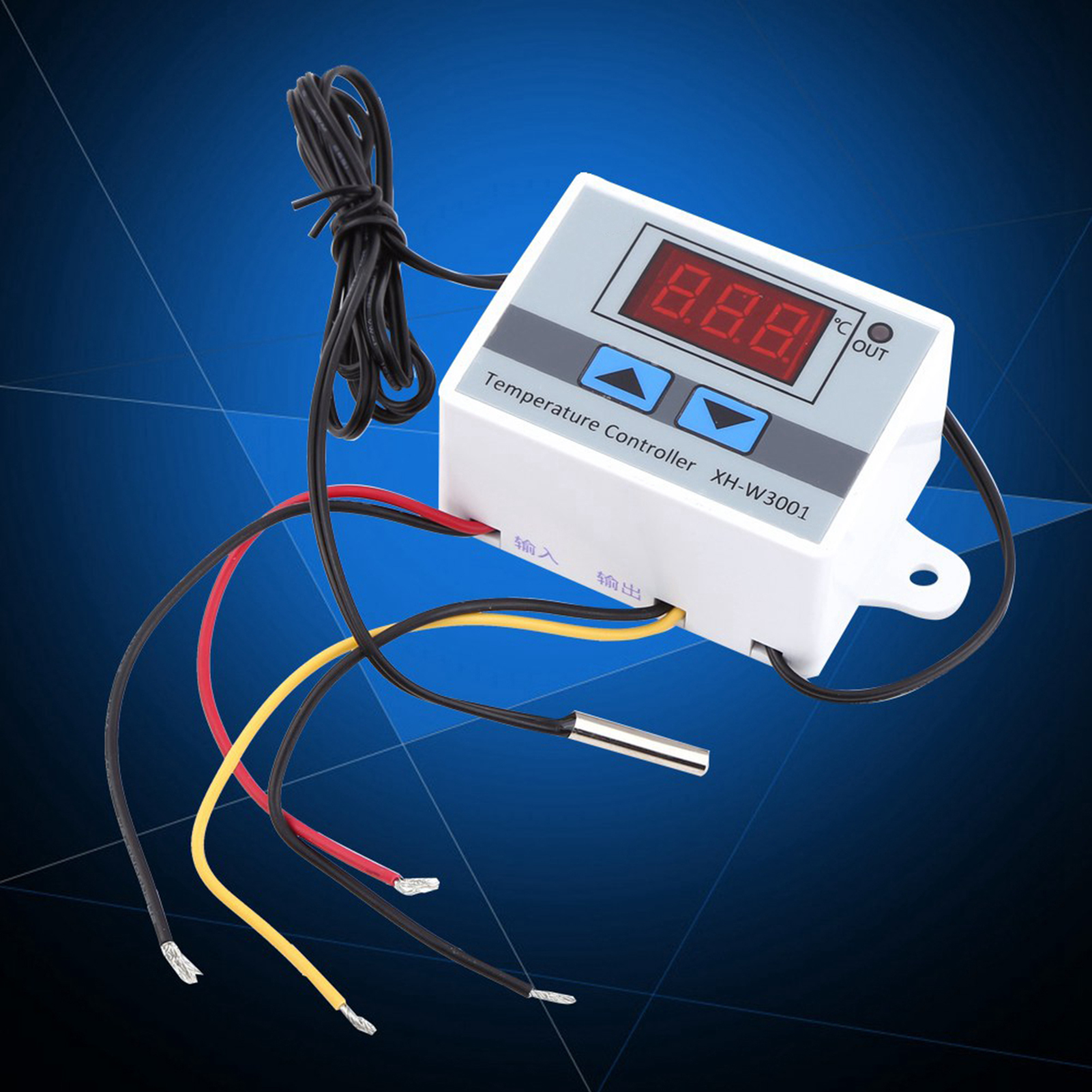 Hochpräziser Digitaler Thermostat 220 V Ac Mit Sonde, Temperaturregler Und Schalter