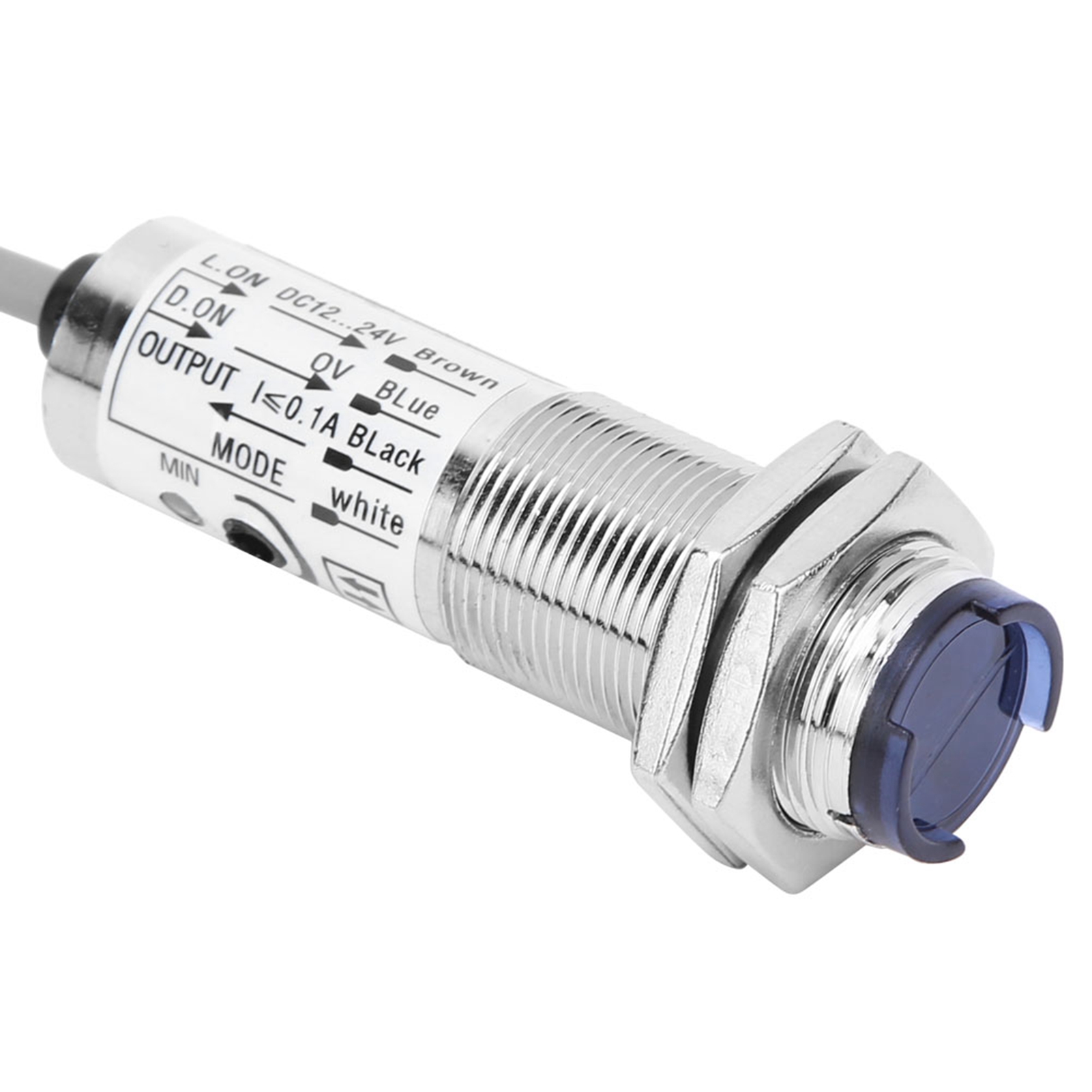 Berm Cdd-40n Fotoelektrischer Näherungssensor, 4-draht-npn-öffner, Dc 12–24 V, Erfassungsbereich 10–30 Mm, Präzisions-induktionssensor