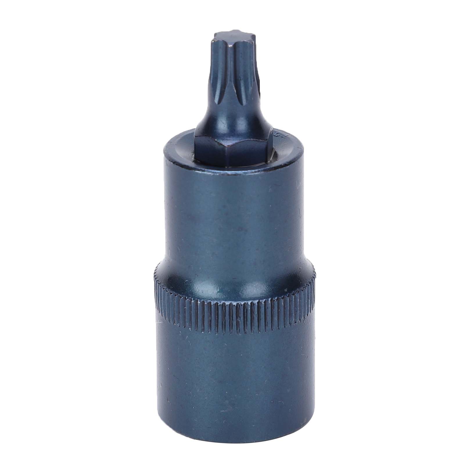 T40 S2 Sternsteckschlüssel Aus Legiertem Stahl, 1/2x55mm Bit, Schnell-schlagschrauber, Brünierte Werkzeuge, Für Sternschrauben, 1 Stück, Für Den Professionellen Einsatz.