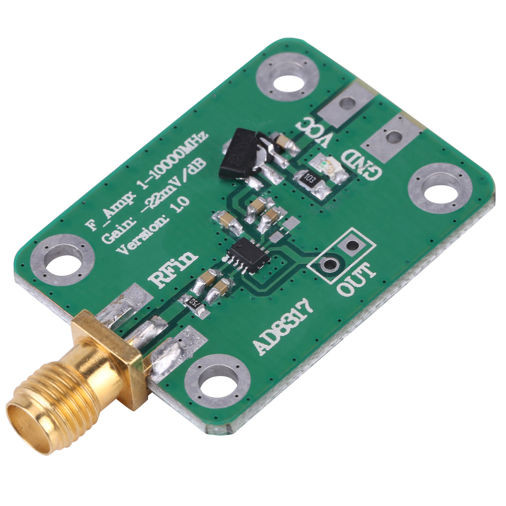 Ad8317 Logarithmischer Hf-detektor, Leistungsmessung 1 Mhz–10000 Mhz, Hochfrequenz-wattmeter-modul