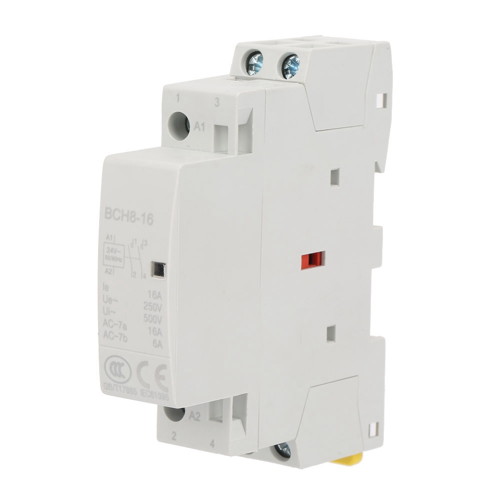 24v 16a Wechselstrom-schütz 2p 2no 50/60hz Din-schienenmontage, Höchste Qualität