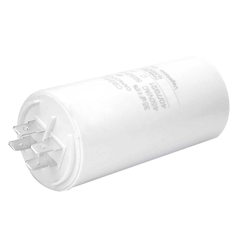 Cbb60 450v 35µf Kondensator, Für Motoranlauf Und -betrieb, Mit Mutter Und Schraube, Für Waschmaschine