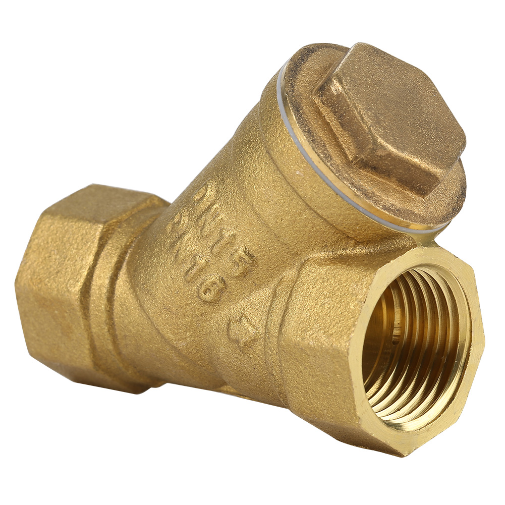 Y-filter Aus Messing Mit 1/2"-bspp-innengewindeanschluss Zur Wasser-/ölabscheidung, Anschlussventil