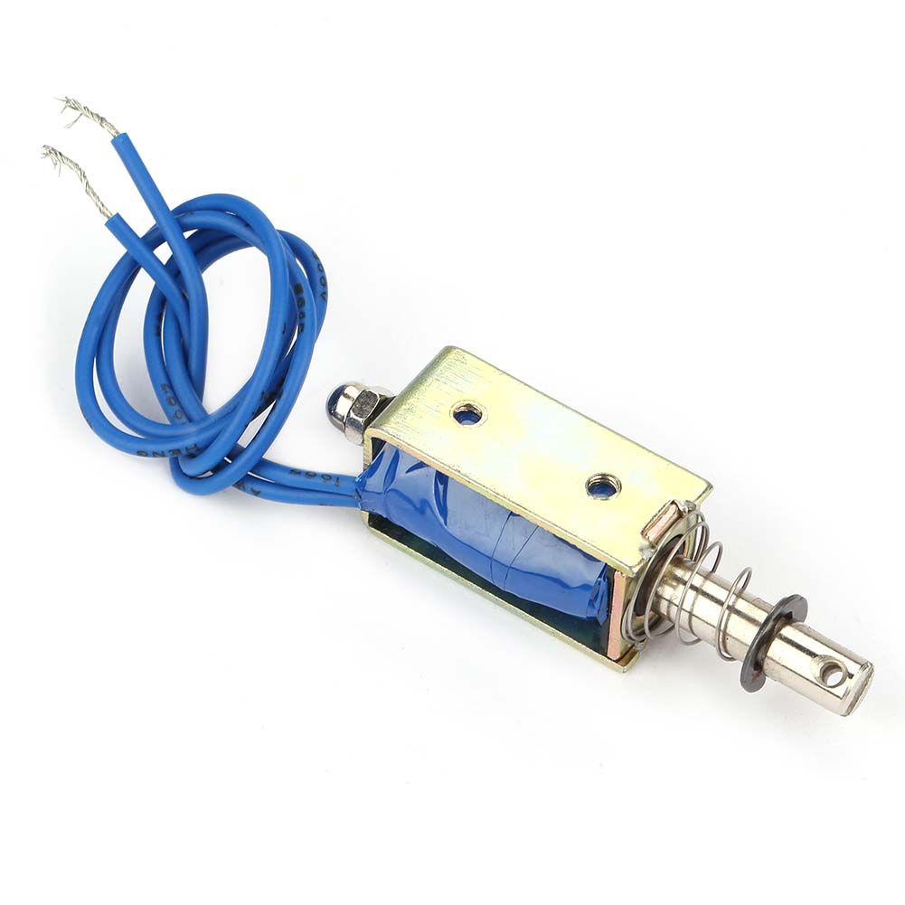 5n 10mm 24v Dc 300ma Einziehbarer Traktionselektromagnet, Automatische Steuerung 6/12/24v, Für Türen Und Schlösser