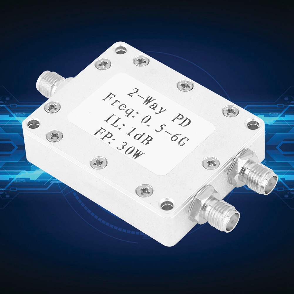 30-w-2-wege-hf-leistungsteiler 0,5–6 Ghz Signalteilermodul