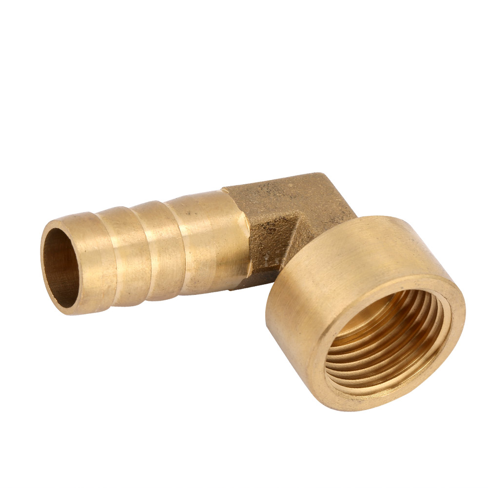 Messing-winkelstück Mit G1/2-innengewinde, 14-mm-schlauchanschluss, Schlauchverbindungsadapter