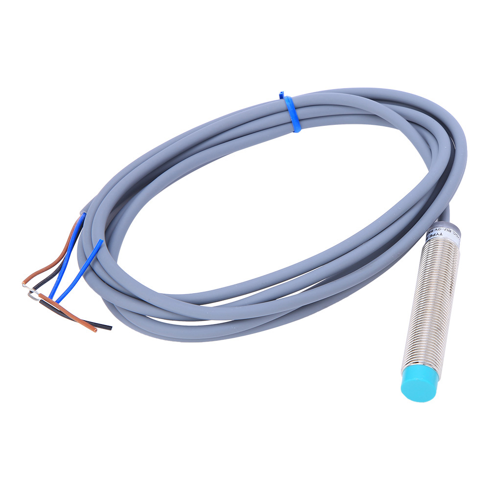 Berm Induktiver Näherungssensor Ø12 Mm, Npn-nc-metallschalter 4 Mm, Dc 10–30 V, 3-adrig, Berührungslose Erfassung