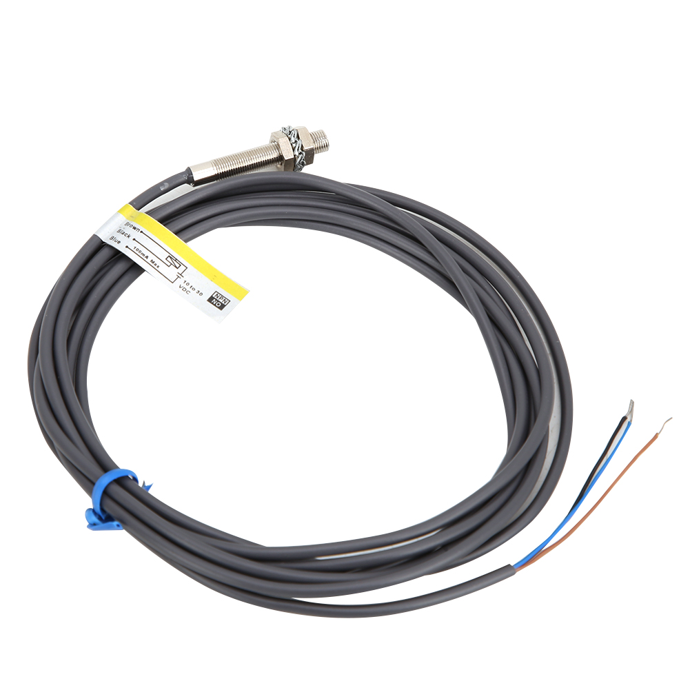 Berm E2e X1c1 Induktiver Näherungssensor, 3-draht, No/npn, 10–30 V Dc, 1 Mm