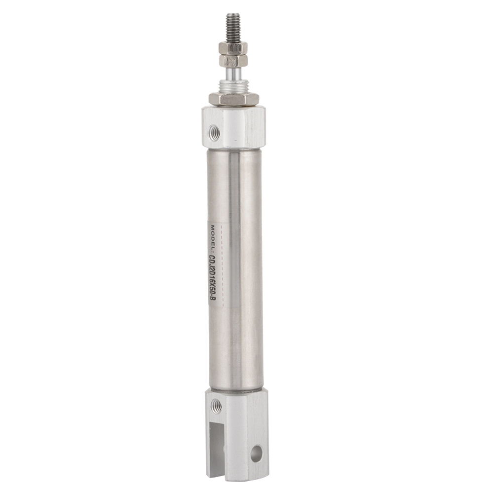 Pneumatikzylinder Cdj2d16-50b, Doppeltwirkend, 16 Mm Bohrung, 50 Mm Hub, Kolbenstange Aus Edelstahl