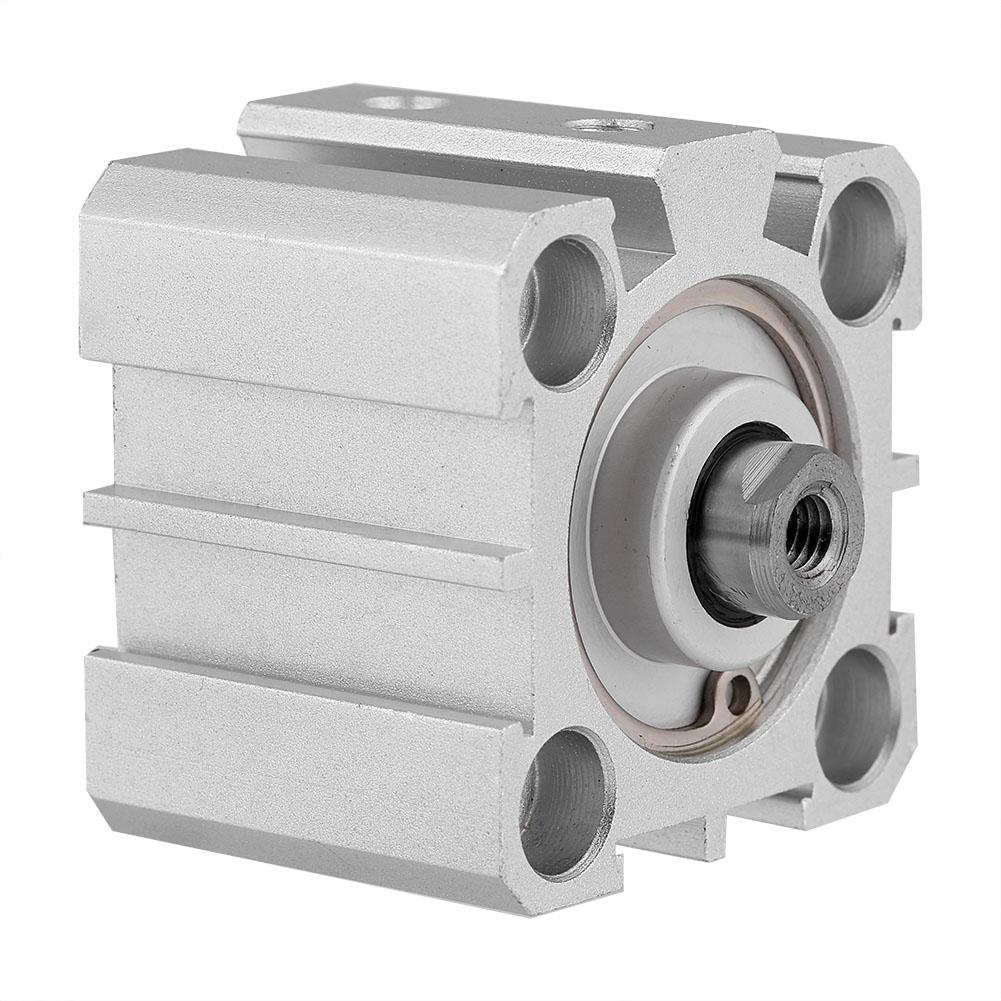 Doppeltwirkender Pneumatikzylinder, Aluminium, 25 Mm Bohrung, 10 Mm Hub, Sda25-10