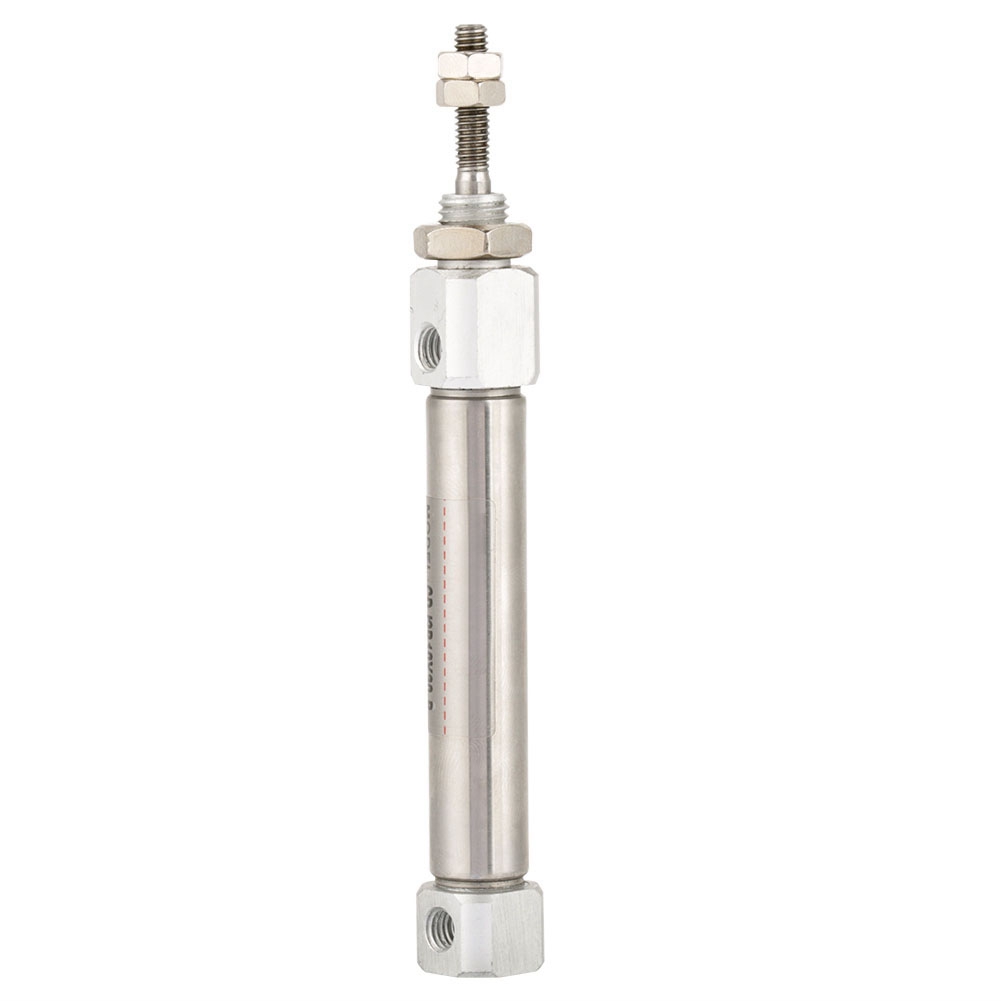 Pneumatikzylinder Cdj2b10-30b, Doppeltwirkend, 10 Mm Bohrung, 30 Mm Hub, Kolbenstange Aus Edelstahl, Kompakter Pneumatikzylinder