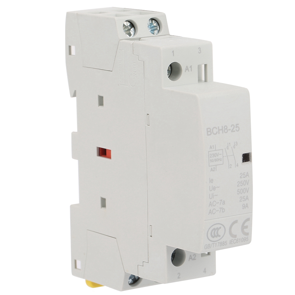 Modulares Wechselstromschütz 2p 25a 220v/230v 2no 50/60hz Din-schiene Für Den Hausgebrauch