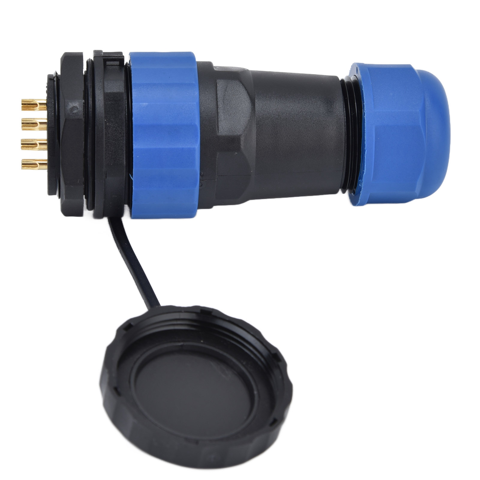 Ip68 Wasserdichte Anschlussmutter, Luftfahrtstecker, 380 V, 10 A Nennleistung, Für Sp2810-pin-kabel