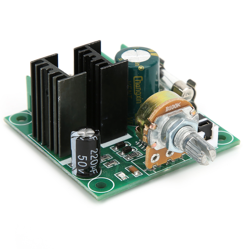 Pwm-drehzahlregler Für Gleichstrommotoren, Stufenloser Regler Dc 9–50 V, Leistung 0,01–500 W