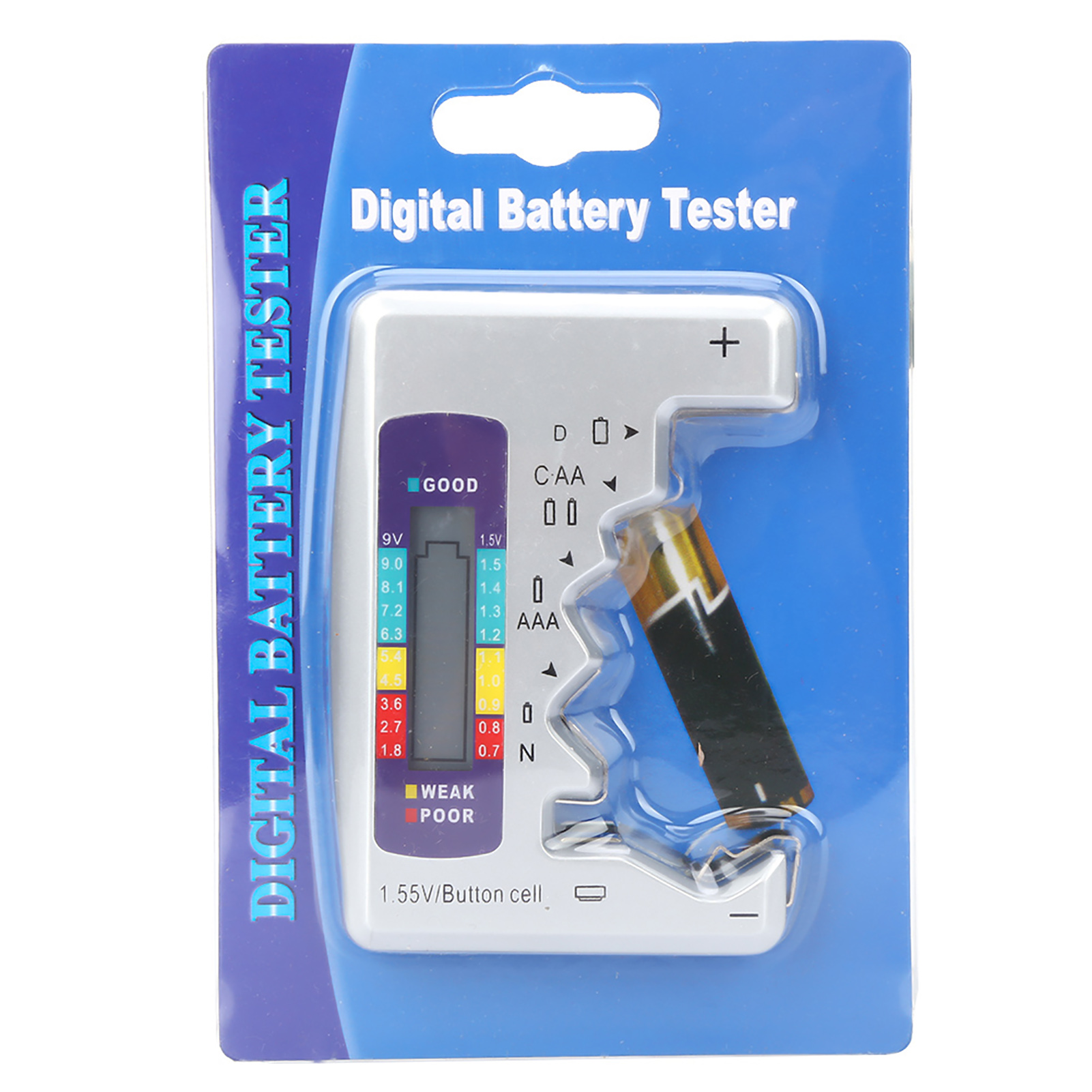 Digitaler Batterietester, Kapazitätsdetektor, Mess- Und Steuerungswerkzeug 90 X 60 Mm