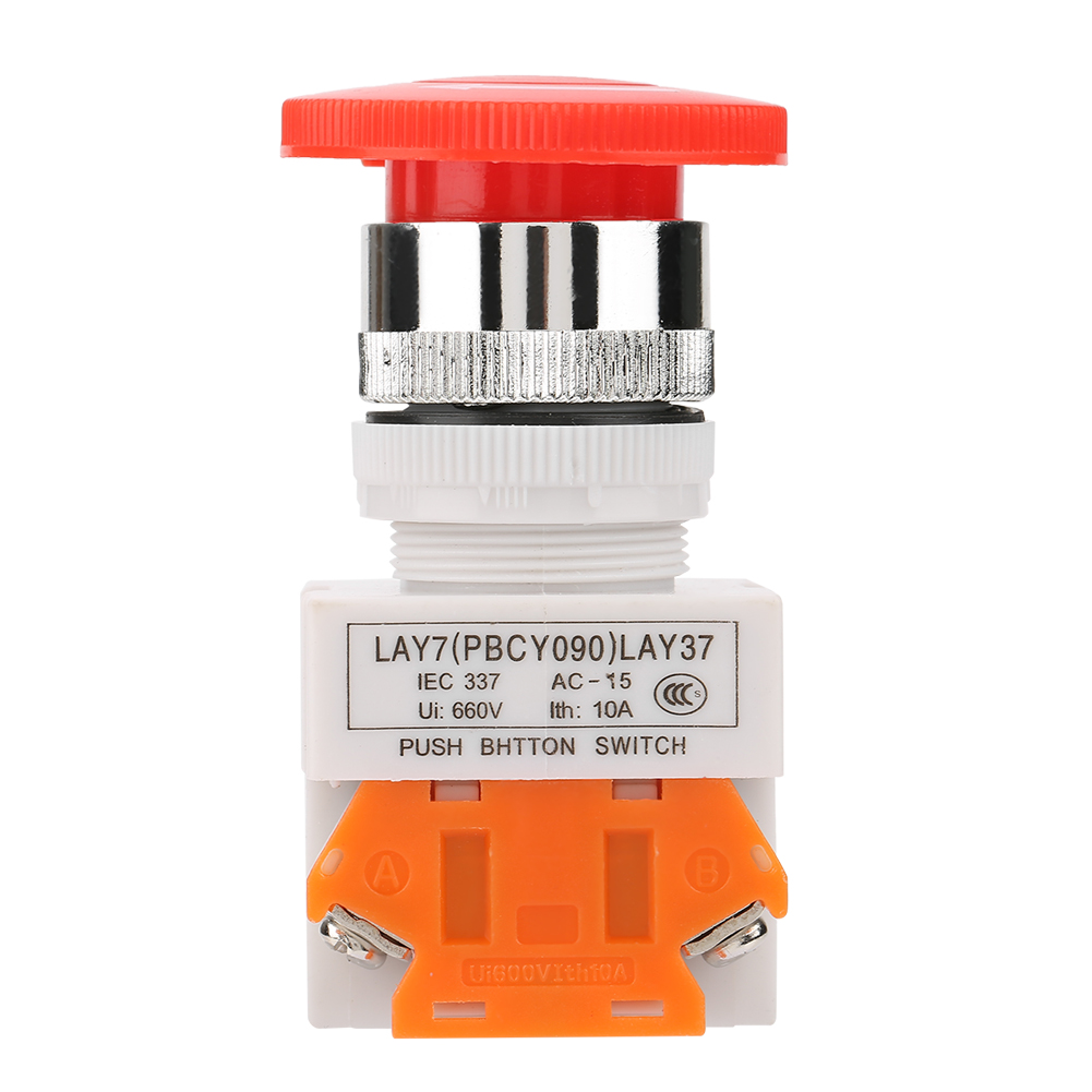 Selbstverriegelnder Pilz-not-taster 22 Mm Lay37-11zs Not-aus-schalter