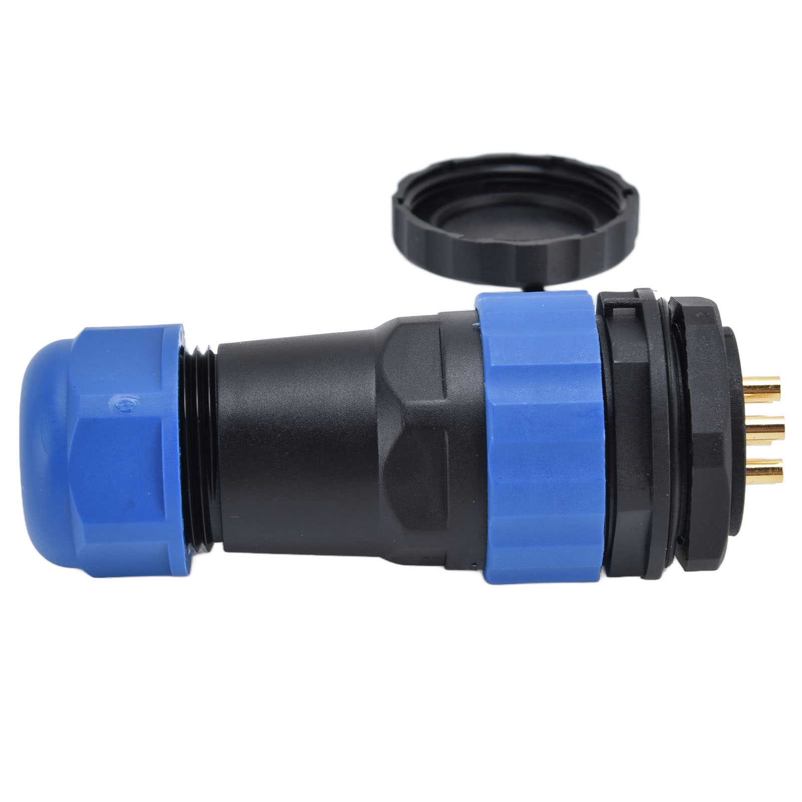 Sp28 Ip68 Wasserdichter 25a 380v 6-poliger Luftfahrt-elektrostecker, Stecker Und Buchse Zum Löten Mit Mutter, Für Industrielle Verkabelung.