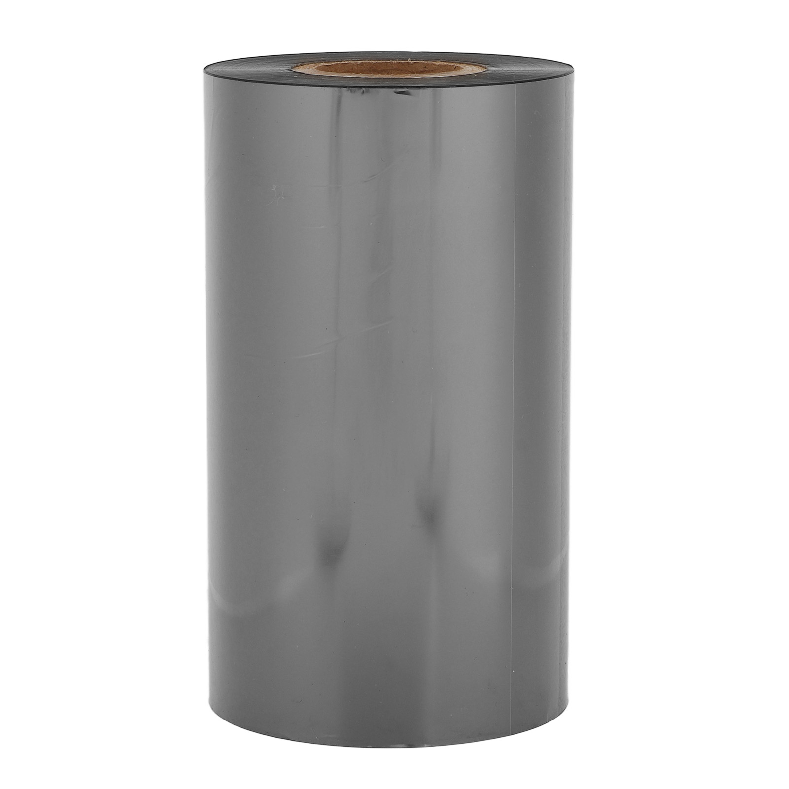Schwarzes Thermotransferband Aus Harz, Antistatisch, Verschleißfest, Für Transparenten Druck, Mit Verbesserter Wachsbeschichtung, 110 Mm X 300 M