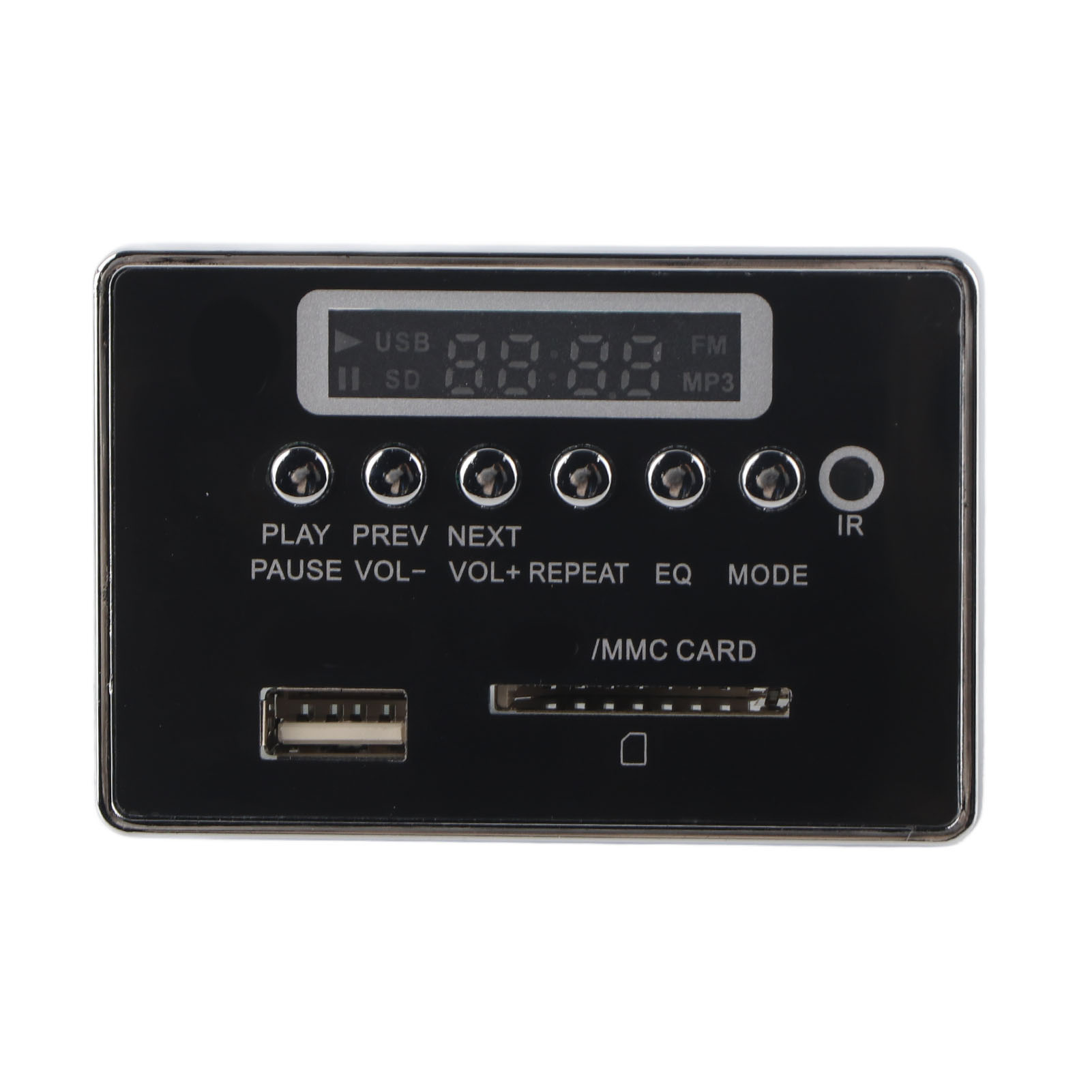 Bluetooth-mp3-modul, Usb-audiodecoder, Fm-radio, Speicher, Schwarz