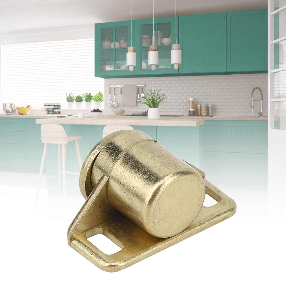 Magnetische Schrankriegel Im Antik-stil Aus Goldfarbener Zinklegierung, Türbeschläge