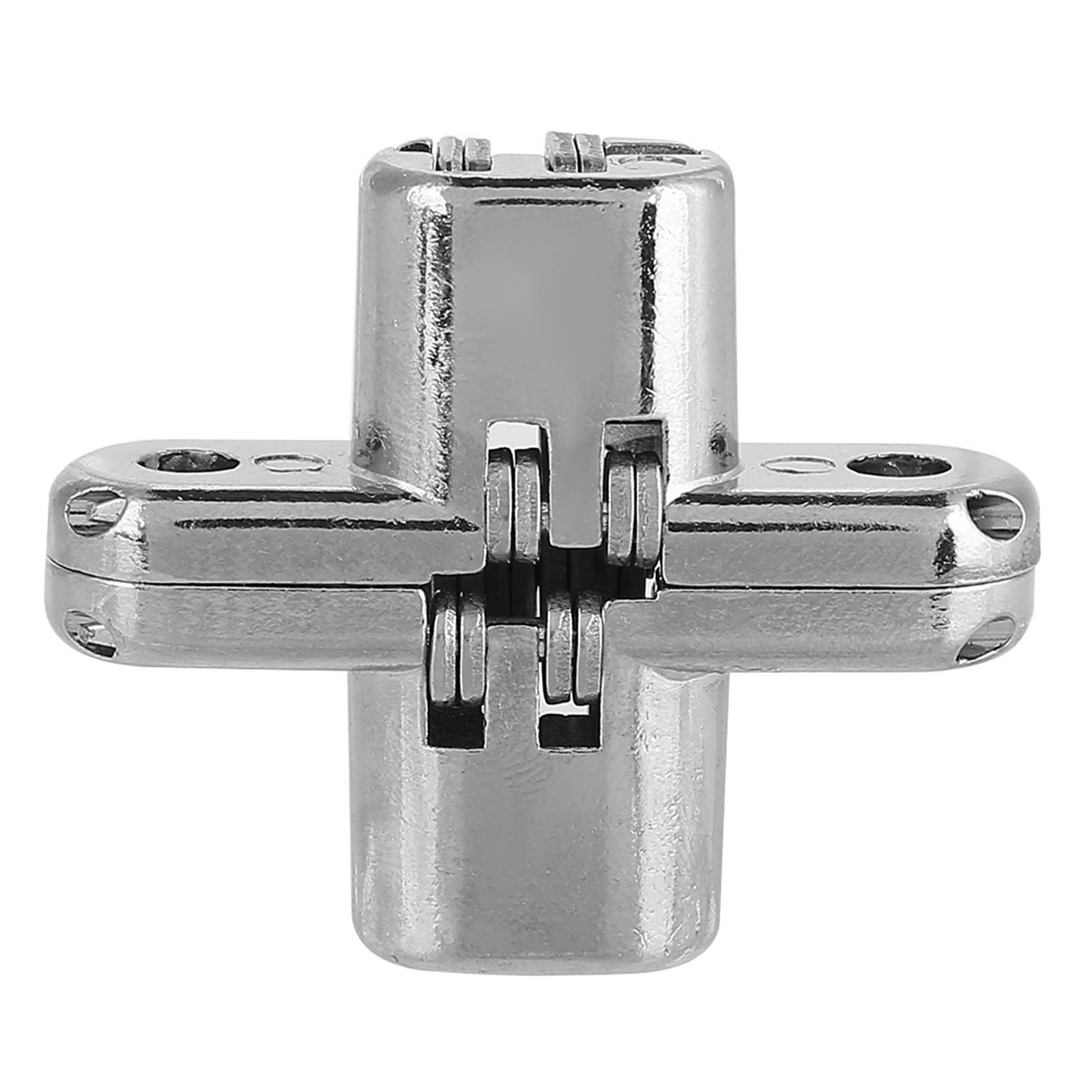 Unsichtbare Scharniere Aus Zinklegierung, Verdeckte Scharniere Für Kreuztüren, Kugellager, Silber (xs)
