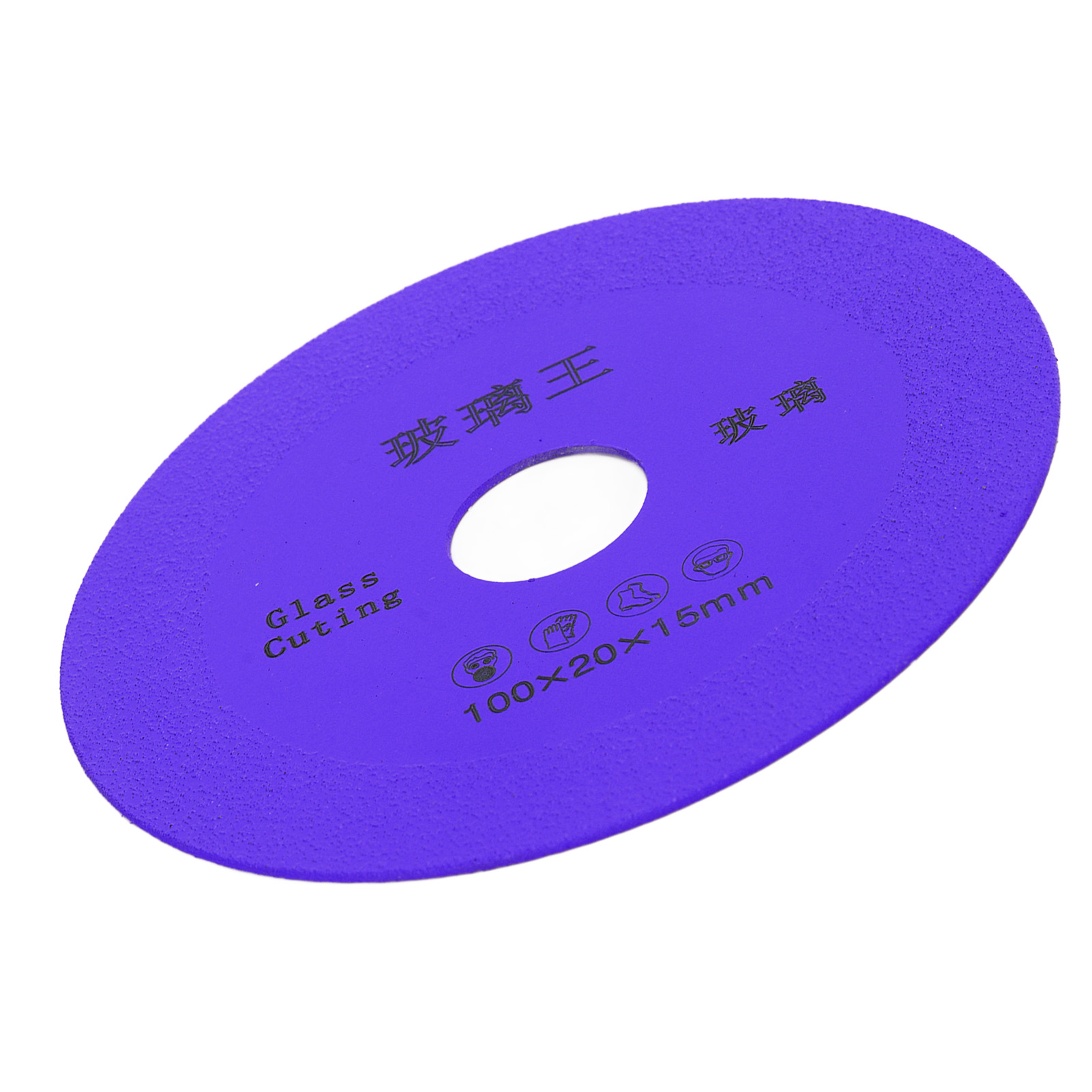 4-zoll-diamant-hartmetall-feintrennscheibe Für Fliesen, Glas, Flaschen, Schleifarbeiten – 4er-pack, Lila