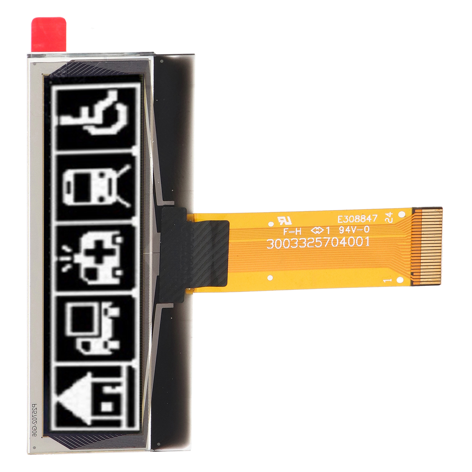 2,23-zoll-oled-displaymodul, 123 X 32 Pixel Auflösung, Ssd1305, Spi/iic-schnittstelle, 24-polig, Weiß