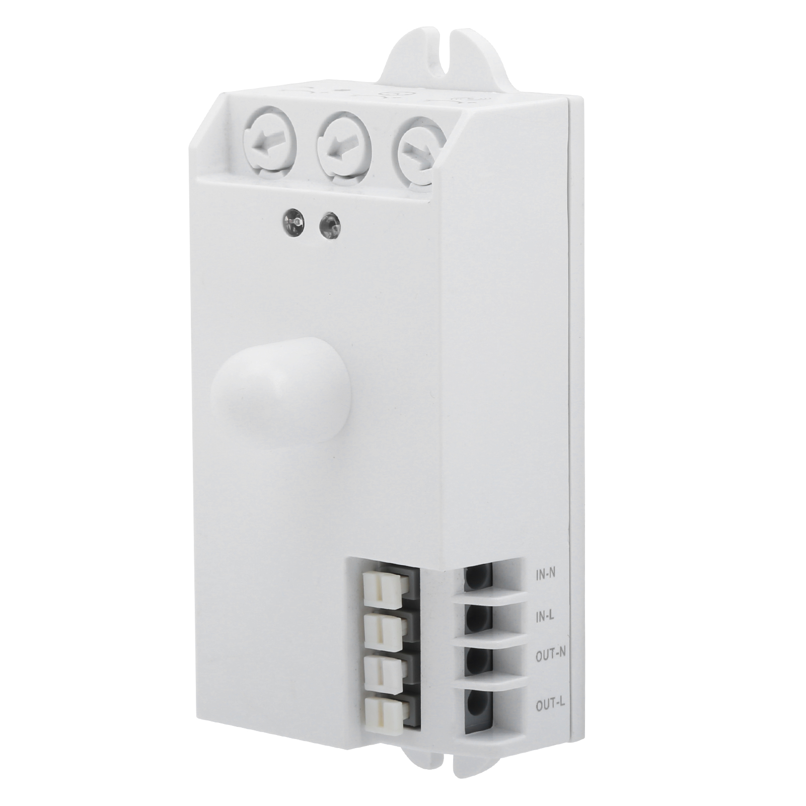 Mikrowellen-bewegungsmelderschalter, Reinweißes Pvc, Zubehör Tdl-1913, 5,8 Ghz, Ac 85–250 V