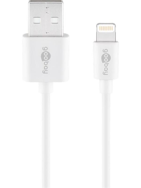Pro USB-A Lightning - Weiß - 3m