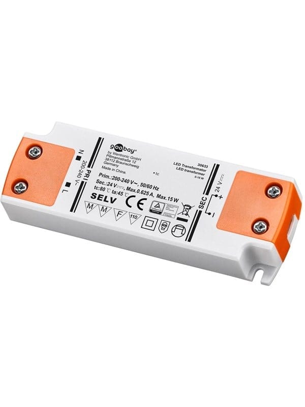 Pro LED Transformer 24 V (DC)/15 W 15 W