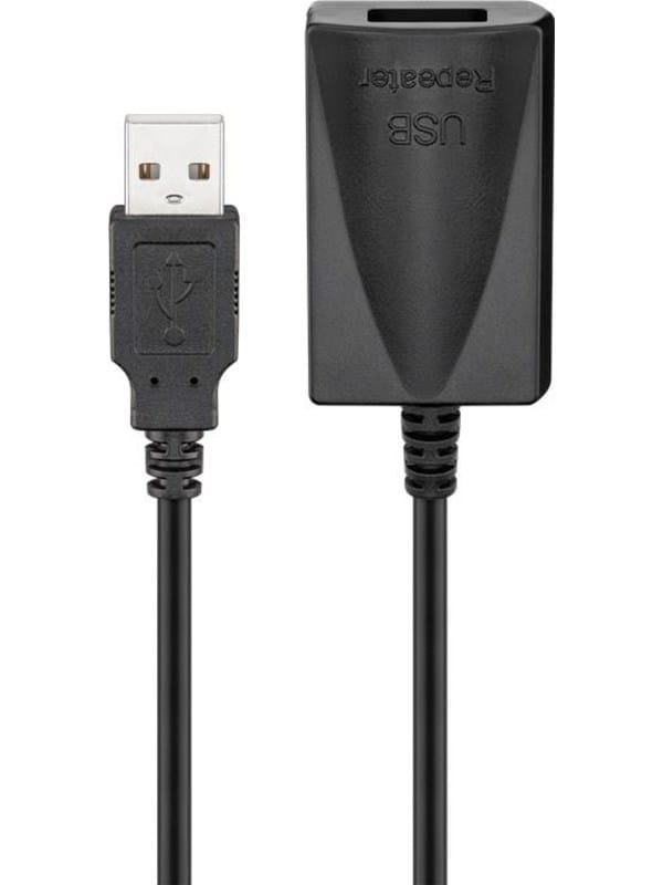 Pro Active USB 2.0 extension cable black