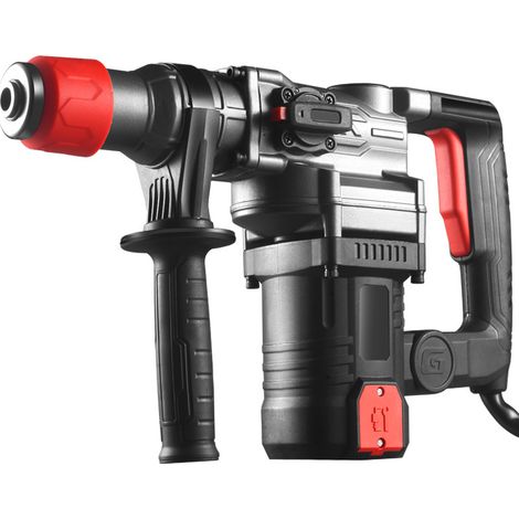 2200-w-sds-plus-elektro-bohrhammer, 5,5 J Schlagenergie, Drehzahl: 0–930 U/min, Schlagdrehzahl: 0–3300 U/min, 6 Geschwindigkeitsstufen, 3 Funktionen, Antivibrationstechnologie
