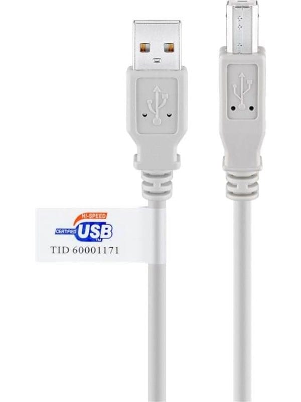 Pro USB-A USB Mini-B (4-pin) - 3m - Grau