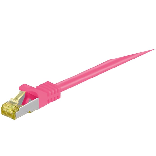 Pro LAN CAT 6A S/FTP - Rosa - 1m