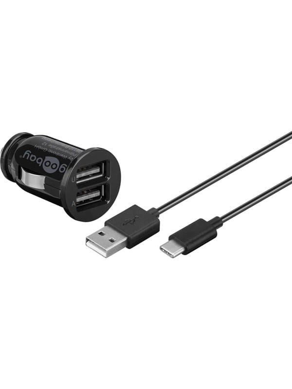 Pro USB Type-C Car charger set (12W/2.4A)