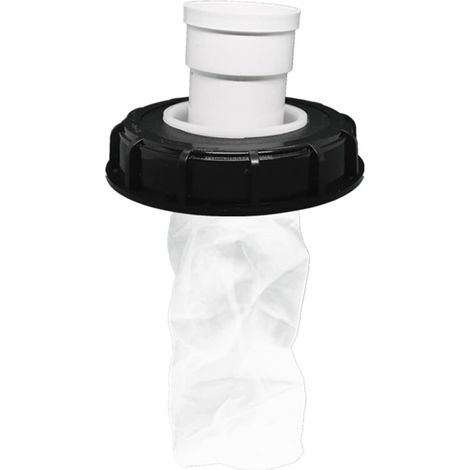 Ibc-tankdeckelfilter – Waschbarer Nylon-regenwasserfilter Mit Deckel – Durchmesser 165 Mm, Höhe 245 Mm