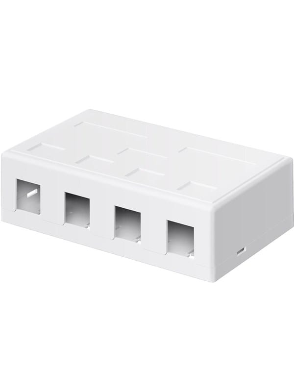 Pro Keystone empty housing 4 port