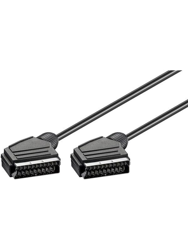 Pro Scart connection cable nickel plated ø 7 mm