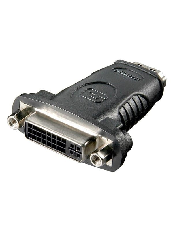 Pro HDMI/DVI-I adapter nickel plated