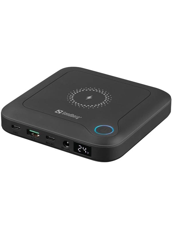 Sandberg All-in-1 Powerbank 24000 Powerbank (Akku) - schwarz - 24000 mAh