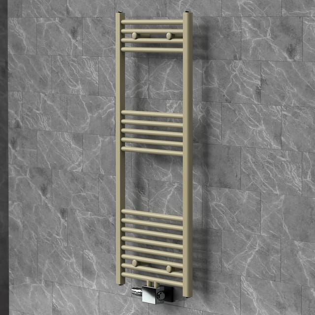 Luxebath Handtuchheizkörper 500 X 1200 Mm Mit Ventil-armaturen Universal