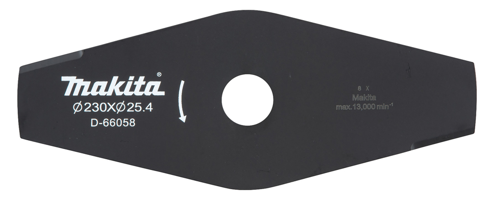 Makita 1916c7-5 Motorsense Klinge Ø 230 Mm Bohrung Ø 25,4 Mm 2 Zähne Dicke 2,0 Mm
