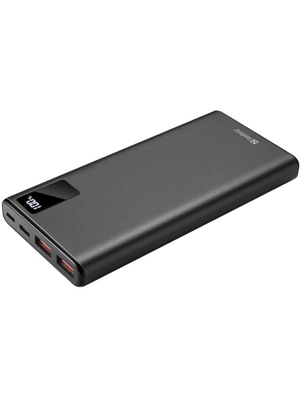 Sandberg PowerBank USB-C 10000 mAh Powerbank (Akku) - schwarz - 10000 mAh