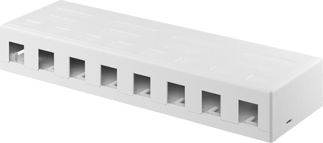 Pro Keystone empty housing 8 port