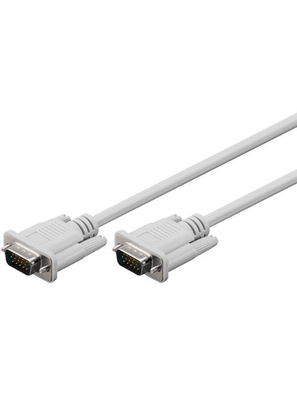 Pro VGA (15pin) - Display Kabel - 3m - Weiß