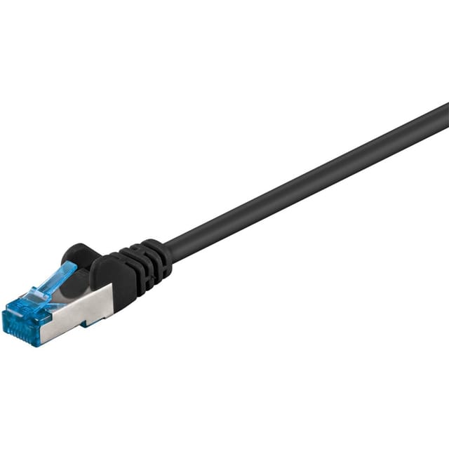 Pro LAN CAT 6A S/FTP - Schwarz - 2m